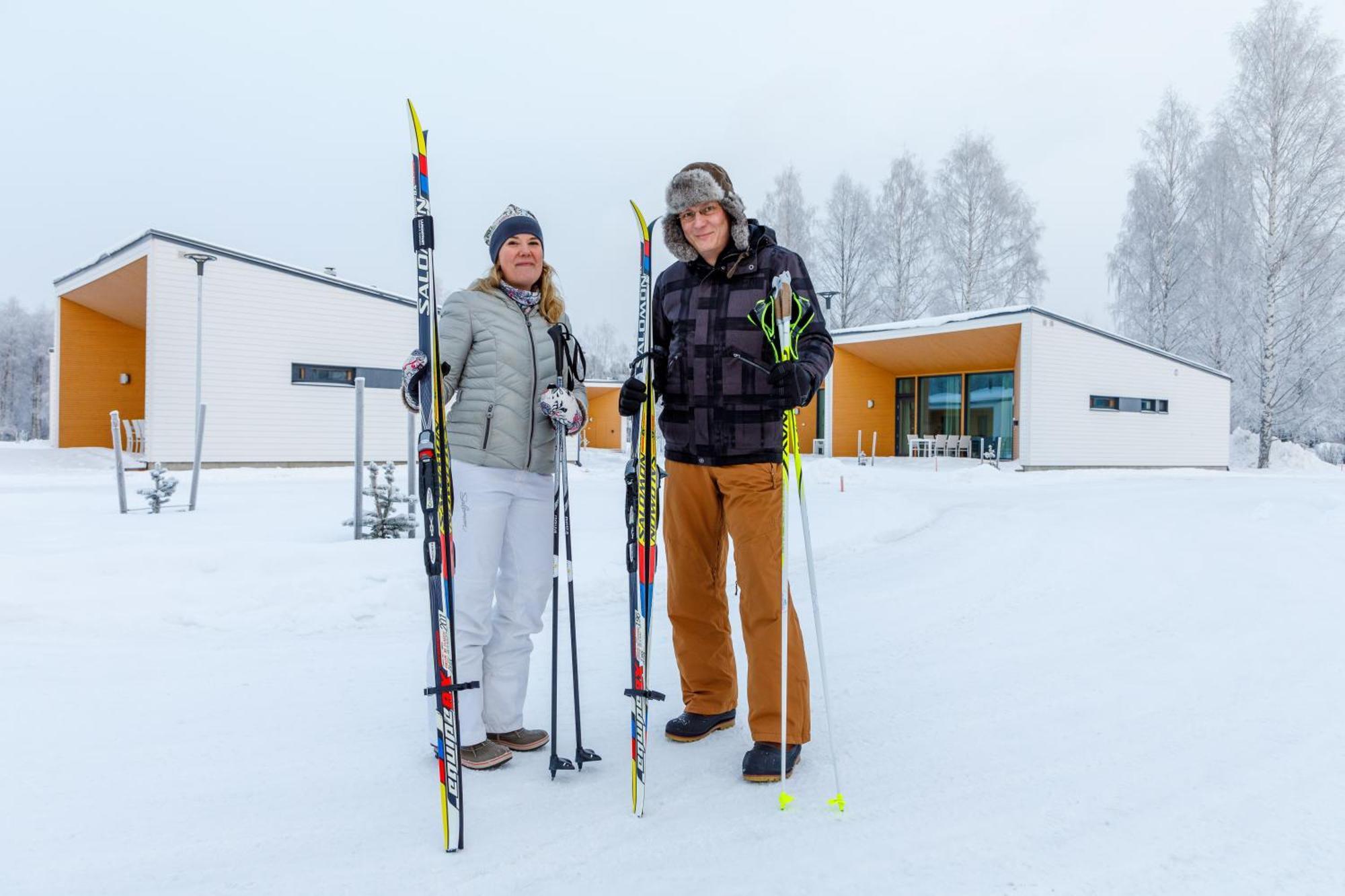 Nallikari Holiday Village Cottages Oulu Exterior foto